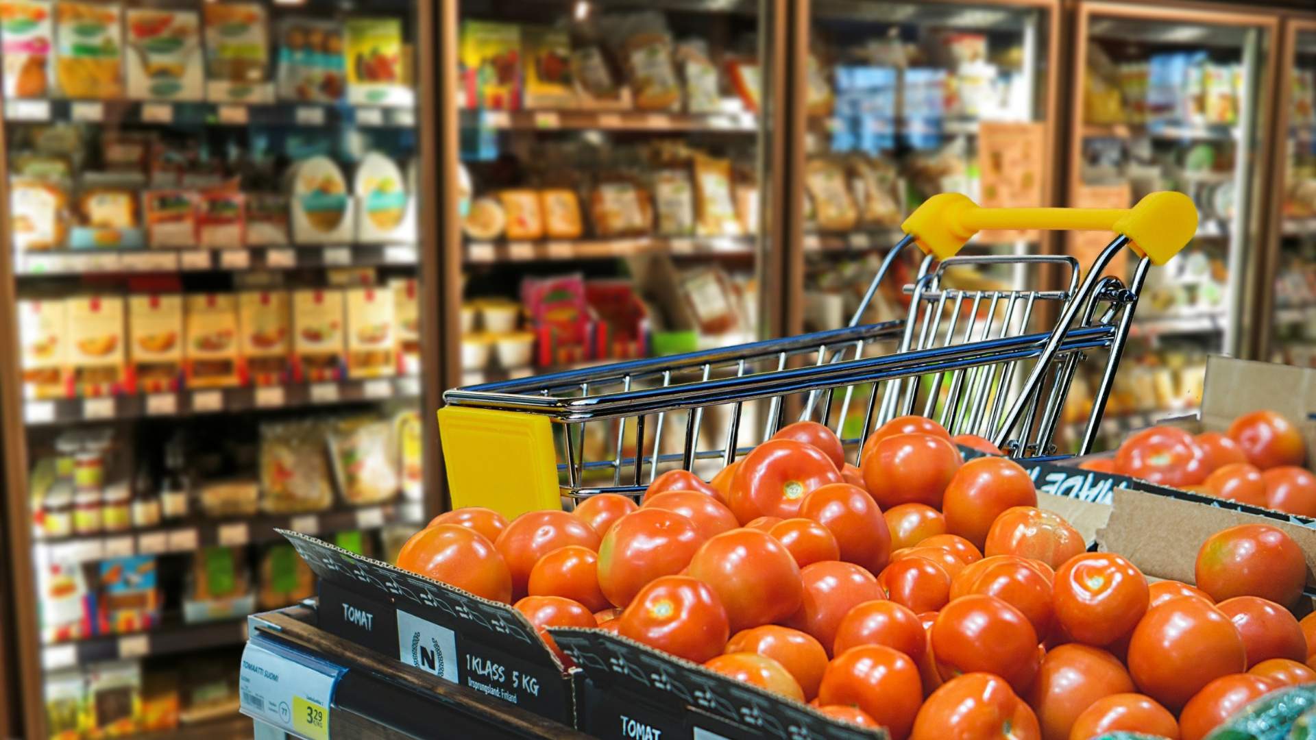 courses alimentaires